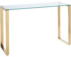 TILON - Sidetable - Transparant - Veiligheidsglas