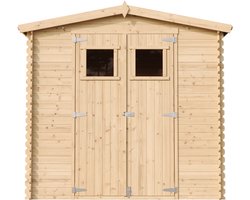 Timbela M369 - Houten tuinhuis - 4,33 m² - 226x236xH218 cm - zonder vloer