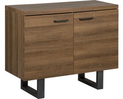 TIMBER - Sideboard - Donkere houtkleur - MDF