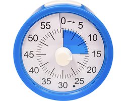 Time4Time - Timer - Blauw - Rond - Klok - Tijd - Kinderen - Volwassenen - Leren - School