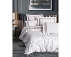 Timeless Collection Red Heritage Single Size Bed Linen Set - Timeless Collection Red Heritage eenpersoons beddengoedset