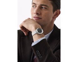Timex Marlin Draper Automatic Mechanisch Automatisch Horloge Zilverkleurig En Zwart Kast Gemaakt Van 100% Roestvrij Staal En Een Armband Van 100% Roestvrij Staal 37 TW2Y65000AJ, TW2Y65100AJ