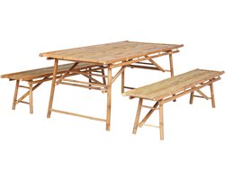 TINDARI - Tuinset 4-zits - Lichthout - Bamboe