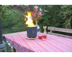 Tingelbok Ember™ Green Edition – Rookarme Vuurkorf – Compact 22 cm – Voor Balkon & Tuin – Incl. Hoes – Voor 16:00 besteld = morgen in huis