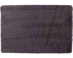 Tiseco - Badmat MAURO - antislip - 60x90 cm, grijs