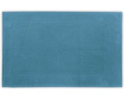 Tiseco Home Studio - Badmat DELUX - SET/2 - 100% katoen - 750 g/m² - superzacht en zeer absorberend - Rechthoek - 50x80 cm - Turkoois