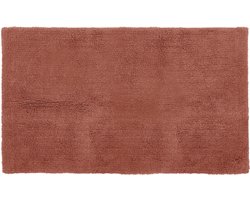 Tiseco Home Studio - Badmat RIVA - - 100% katoen - antislip - Rechthoek - 60x100 cm - Terra