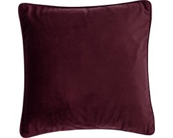 TISECO HOME STUDIO - Kussen (gevuld) Fluweel - SET/2 - Vierkant - 45x45 cm - Applebutter