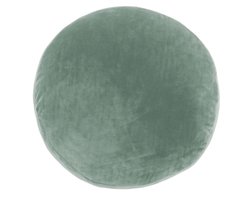Tiseco Home Studio - Kussen (gevuld) MARSHMALLOW - SET/2 - polyester - teddyvulling - super zacht - Dia 40 cm - Greensage