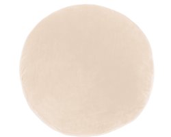 Tiseco Home Studio - Kussen (gevuld) MARSHMALLOW - SET/2 - polyester - teddyvulling - super zacht - Dia 40 cm - Ivoor