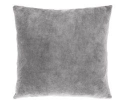 Tiseco Home Studio - Kussen (gevuld) MARSHMALLOW - SET/2 - polyester - teddyvulling - super zacht - Vierkant - 45x45 cm - Lichtgrijs