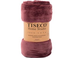 Tiseco Home Studio - Plaid COSY - microflannel - 220 g/m² - 180x220 cm - Apple butter