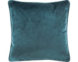 Tiseco Home Studio Sierkussen Velvet Groot - Blauw - Default