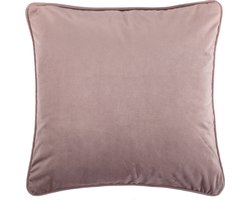 Tiseco Home Studio Sierkussen Velvet Groot - Oud Roze - Default