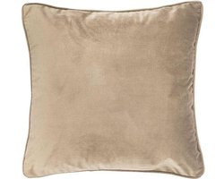 Tiseco Home Studio Sierkussen Velvet - Taupe - Default