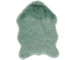 Tiseco Home Studio Vloerkleed - Fluffy - Groen - Default