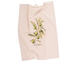 Tiseco - Theedoek VIVA - SET/3 - katoen - olijf - 50x70 cm