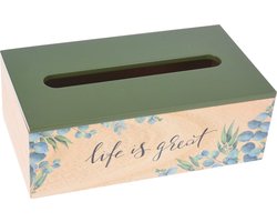 Tissue box Life is Great