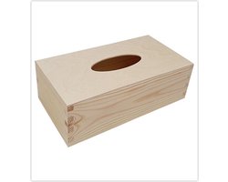 Tissue doos met schuifbodem grenen