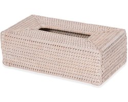 Tissuedoos - BASKET KBX, licht rotan.