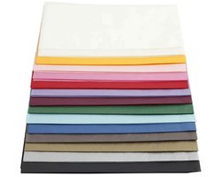 Tissuepapier 50 x 70 cm 15 kleuren 30 vel