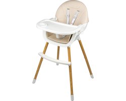 Tissy - Kinder eetstoel - Ego Beige - Baby eetstoel - Kinderstoel - Baby stoel - Peuterstoel