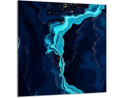 TMK ArtDeko - Serie - Glazen Keukenpaneel - 60x65 cm - Marmer - Veilig en Multi-functioneel