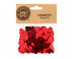 To Make By Me Confetti Hartjes – Rode Hartjes Confetti – Tafeldecoratie – Valentijn – Hobby & Knutselen – Decoratie voor Cadeaus, Feestjes & Bruiloft