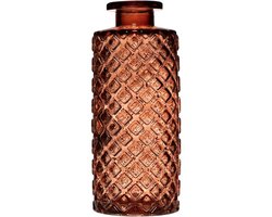 Tobi Oval Flesvaas roze Ø5,4xh13cm