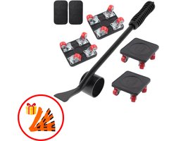 Toco Meubelroller Inclusief Meubellifter - transporthulp - Meubelsverplaatser - 360 graden Draaibare pads - Tilbanden