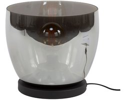 Todd vloerlamp L - smoke grijs glas