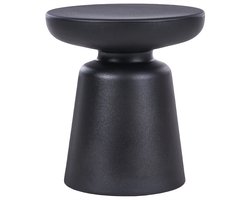TOFET - Bijzettafel - Zwart - Synthetisch materiaal