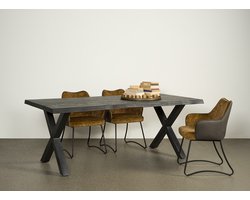 TOFF Xara Live-edge dining table 260x100 - top 5