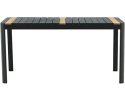Togo eettafel tuin zwart.