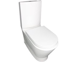 Toilet wit staand model keramiek strak modern design HCG (C5518Q)