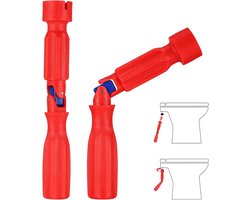 Toiletbrilbevestigingsgereedschap, universele sleutel voor het monteren van toiletbrillen, sleutel voor het repareren van toiletbrillen, universele sleutel voor het monteren van zeer sterke kunststof