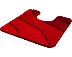 Toiletmat Wave Rood 55x55cm