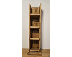 Toiletrolhouder 4 vaks hout
