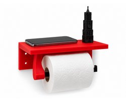 Toiletrolhouder Domtoren Utrecht Rood
