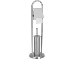 Toiletrolhouder met Toiletborstel Set RVS MatBathroom Solutions