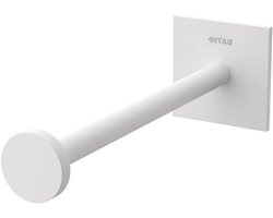 Toiletrolhouder Metaal - WC Papier Houder - Badkamer Organisatie - Zonder Boren Bevestiging - 4.5 x 14.5 x 4.5 cm