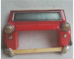 Toiletrolhouder mini cooper - toilet - polystone - Warren Stratford