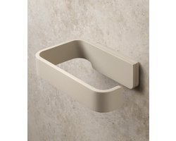 Toiletrolhouder Zonder Boren voor in de Badkamer - Cilindrische Montage