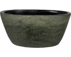 Tokio ovale pot groen L29 x D15 x H14 cm