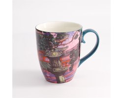 Tokyo Design Kawaii Vinted - mok - Temple - 380ml - porselein - Japanse tempel