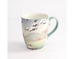 Tokyo Design Kawaii Vinted - mok - Tori - 380ml - porselein - Japanse design Poort