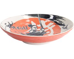 TOKYO DESIGN STUDIO - Asakusa Pasta Plate 21x5cm Samurai 21884 4/32