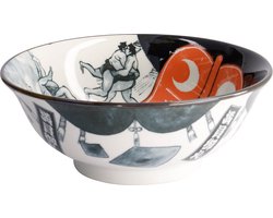 Tokyo Design Studio – Asakusa – Sumo – Ramen kom – Ramen bowl - Noodle kom - 20.5x8cm – 1250ml