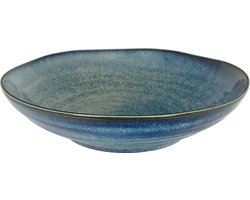 Tokyo Design Studio - Cobalt Blue Pasta Plate 21x5.2cm