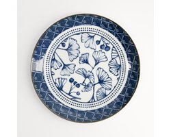 Tokyo Design Studio - Flora Japonica - Ontbijtbord - Ginkgo - 20.6x2.2cm